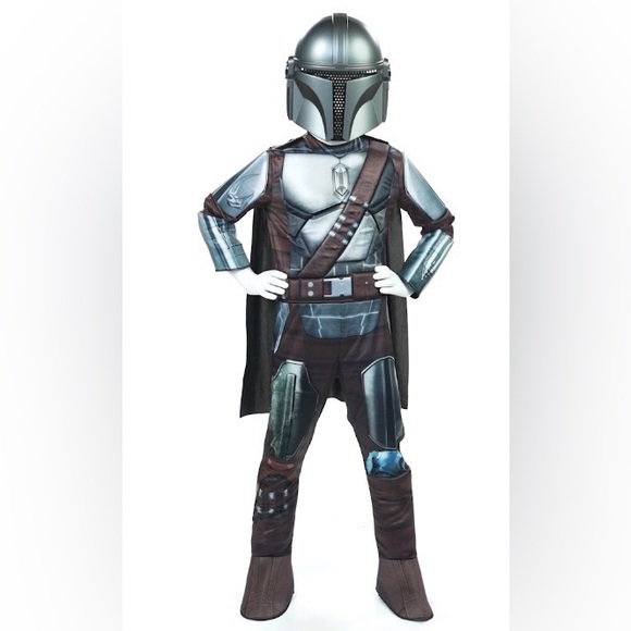 Disney Star Wars Mandalorian Boy’s Halloween Cosplay Costume.  Size 8-10T. - Picture 13 of 13